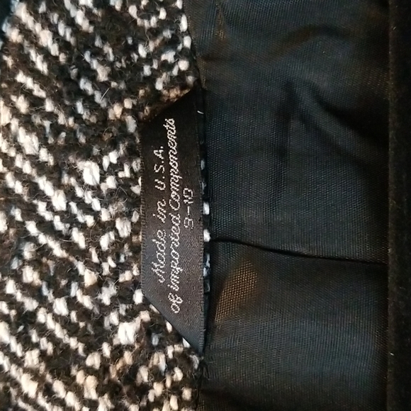 Leather & Tweed Coat ♥ - Picture 3 of 10